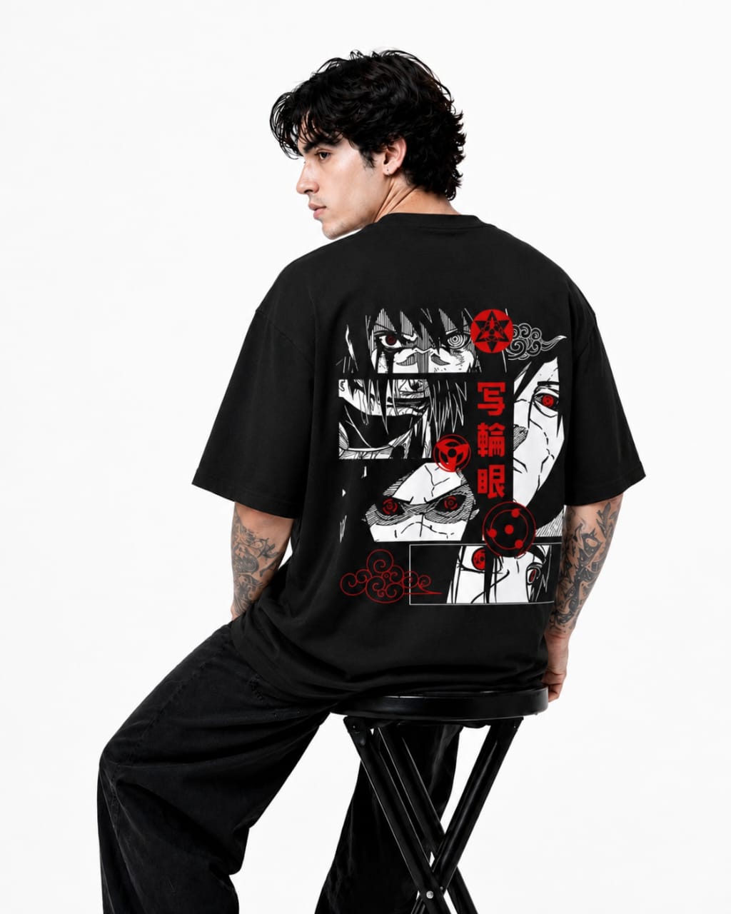 Akatsuki Anime Graphic Oversized T-Shirt