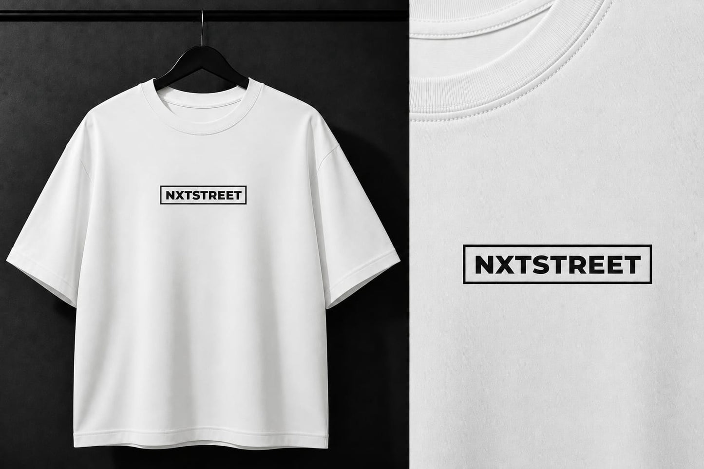 Signature Logo Oversized T-Shirt WHITE
