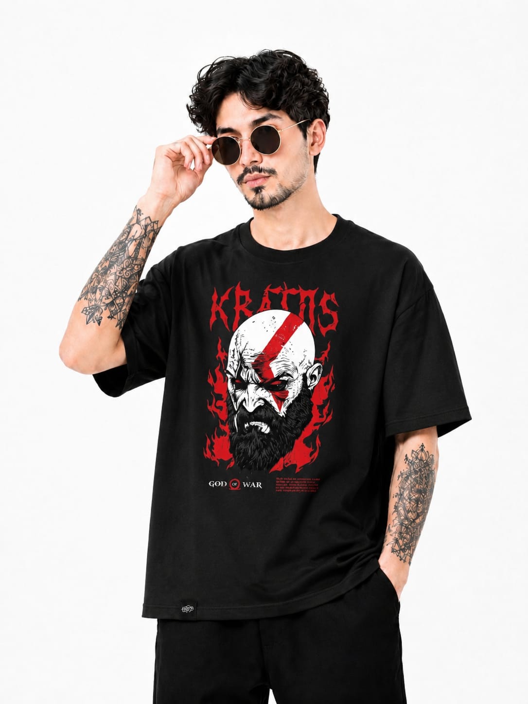 Warrior Legacy Graphic Oversized Tee
