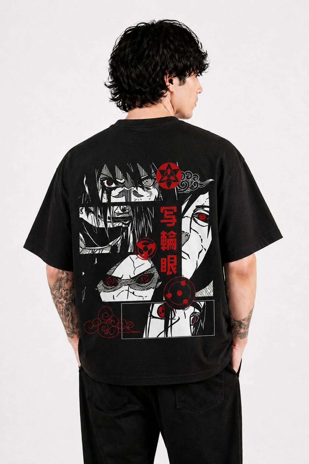 Akatsuki Anime Graphic Oversized T-Shirt