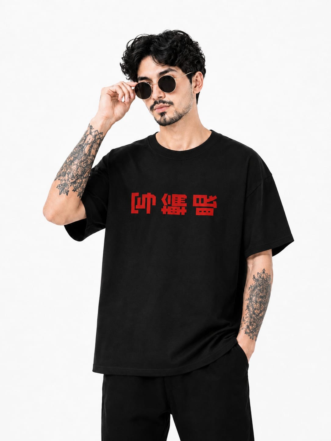 Akatsuki Anime Graphic Oversized T-Shirt