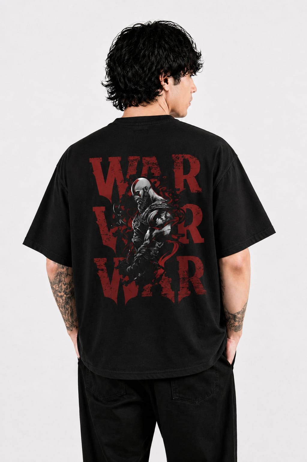 Warrior Legacy Graphic Oversized Tee